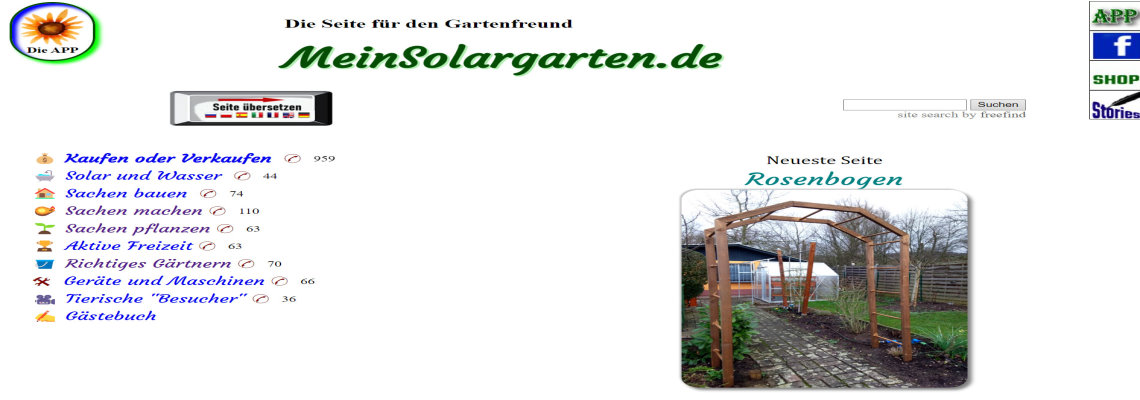 Mein Solargarten